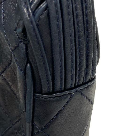 Chanel Matelasse Dark Navy Mini Size Lambskin Shoulder Bag - Picture 14 of 16